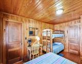 Upper Level Queen + Bunk Room