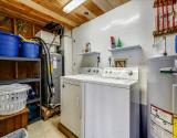 Ground Level Laundry Room