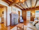Entry Area and Fireplace